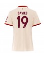 Bayern Munich Alphonso Davies #19 Ausweichtrikot für Frauen 2024-25 Kurzarm